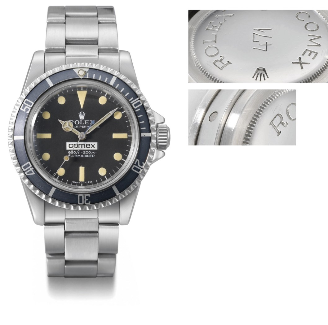 Rolex. A very rare stainless steel selfwinding waterresistant