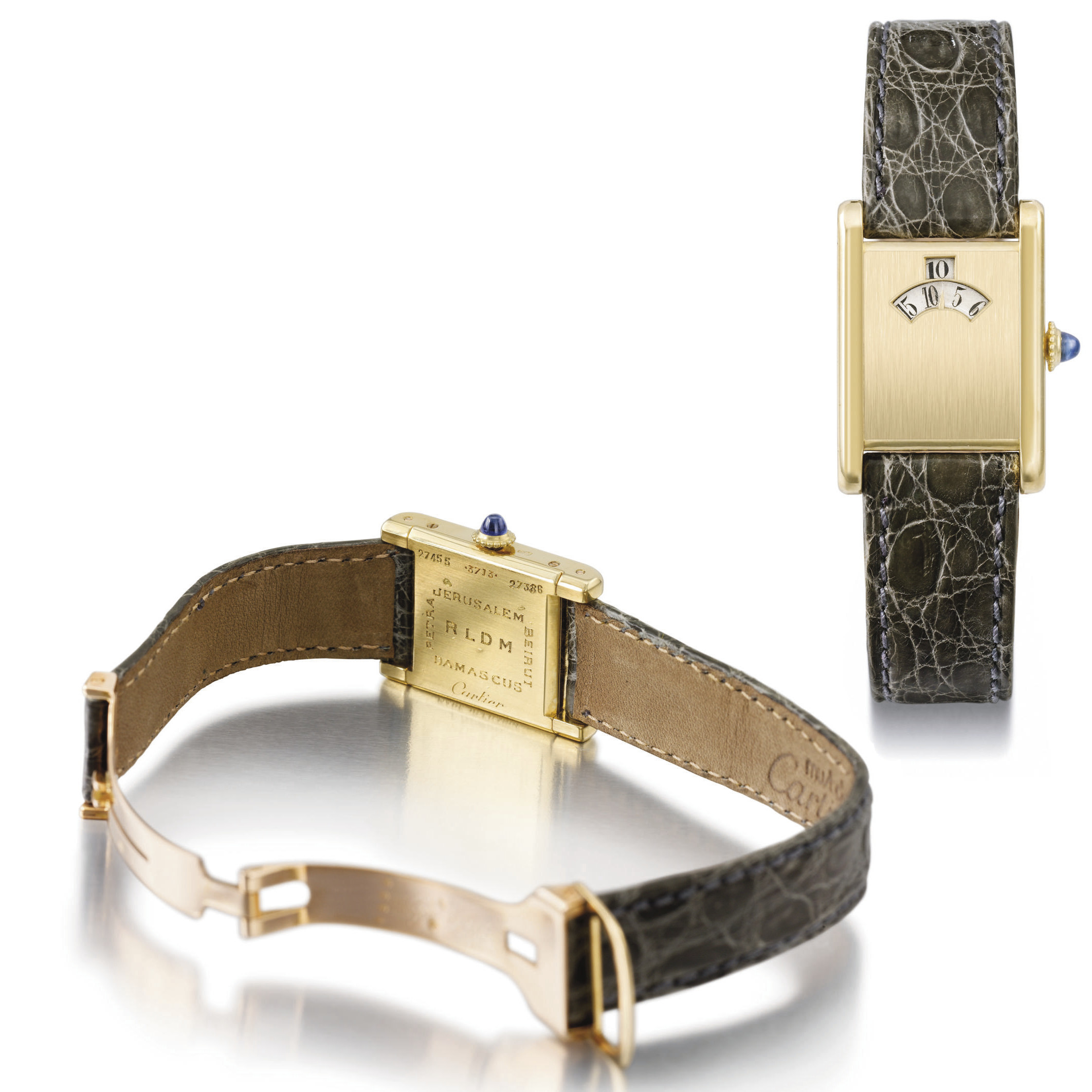 cartier jump hour watch