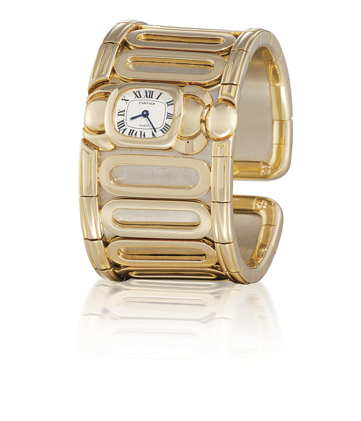 cartier bangle watch