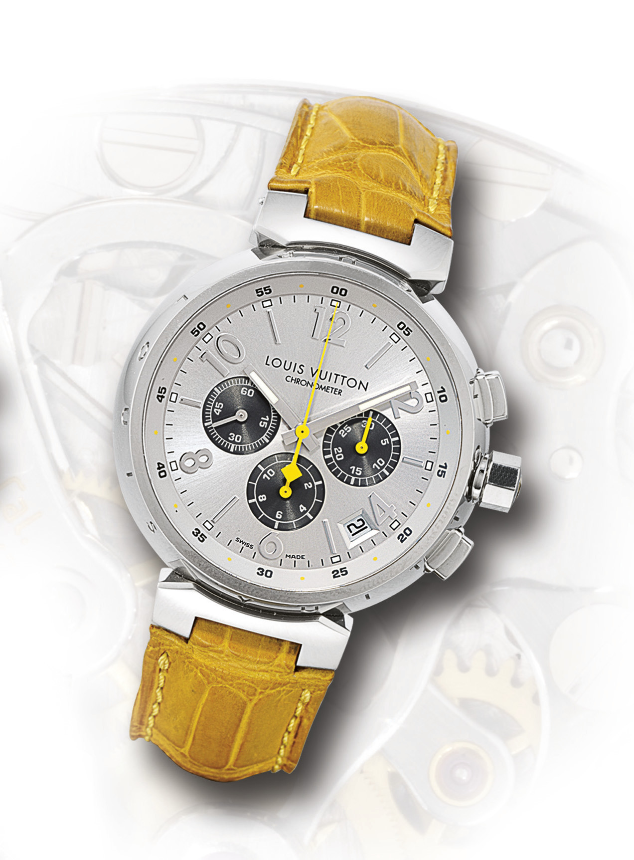 Louis Vuitton Tambour Chronograph LV277 for $3,750 for sale from a Seller  on Chrono24