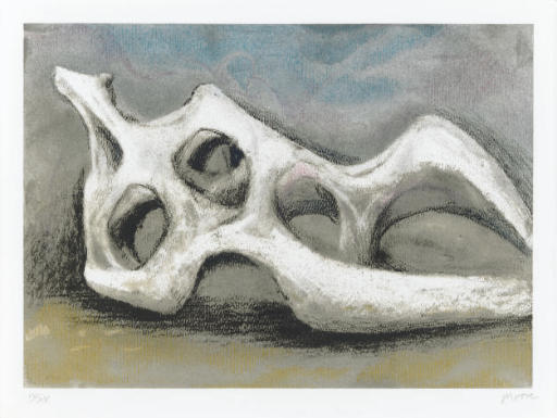 Reclining Figure Bone (C. 652) 
