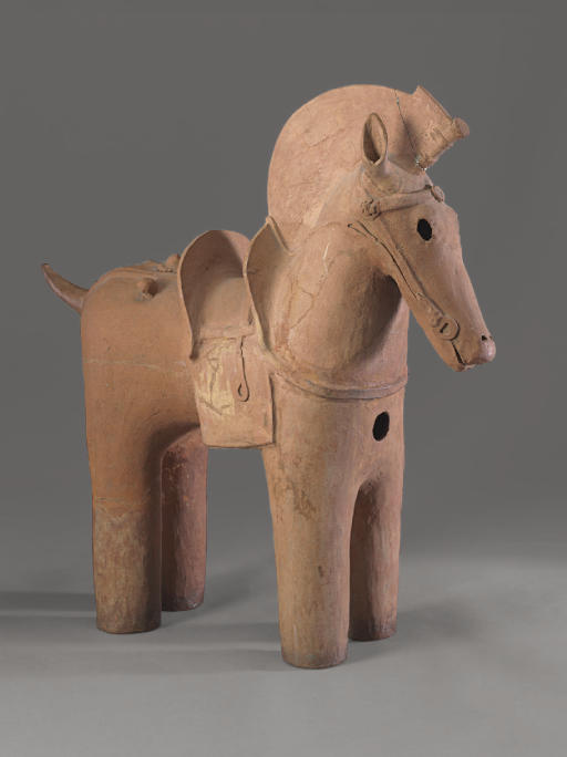 A Haniwa Model of A Horse , LATE KOFUN PERIOD (6TH7TH CENTURY