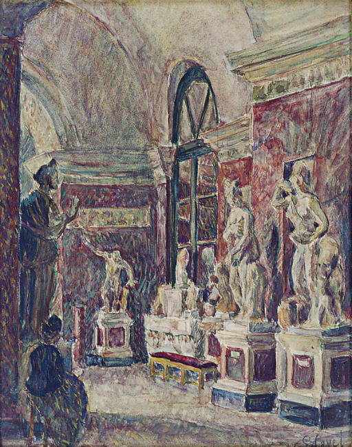 Alphonse Quizet (French, 1885-1955) , Rue Lepic à Montmartre