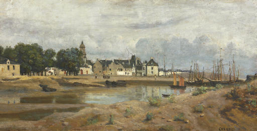 Un port de mer en Bretagne 
