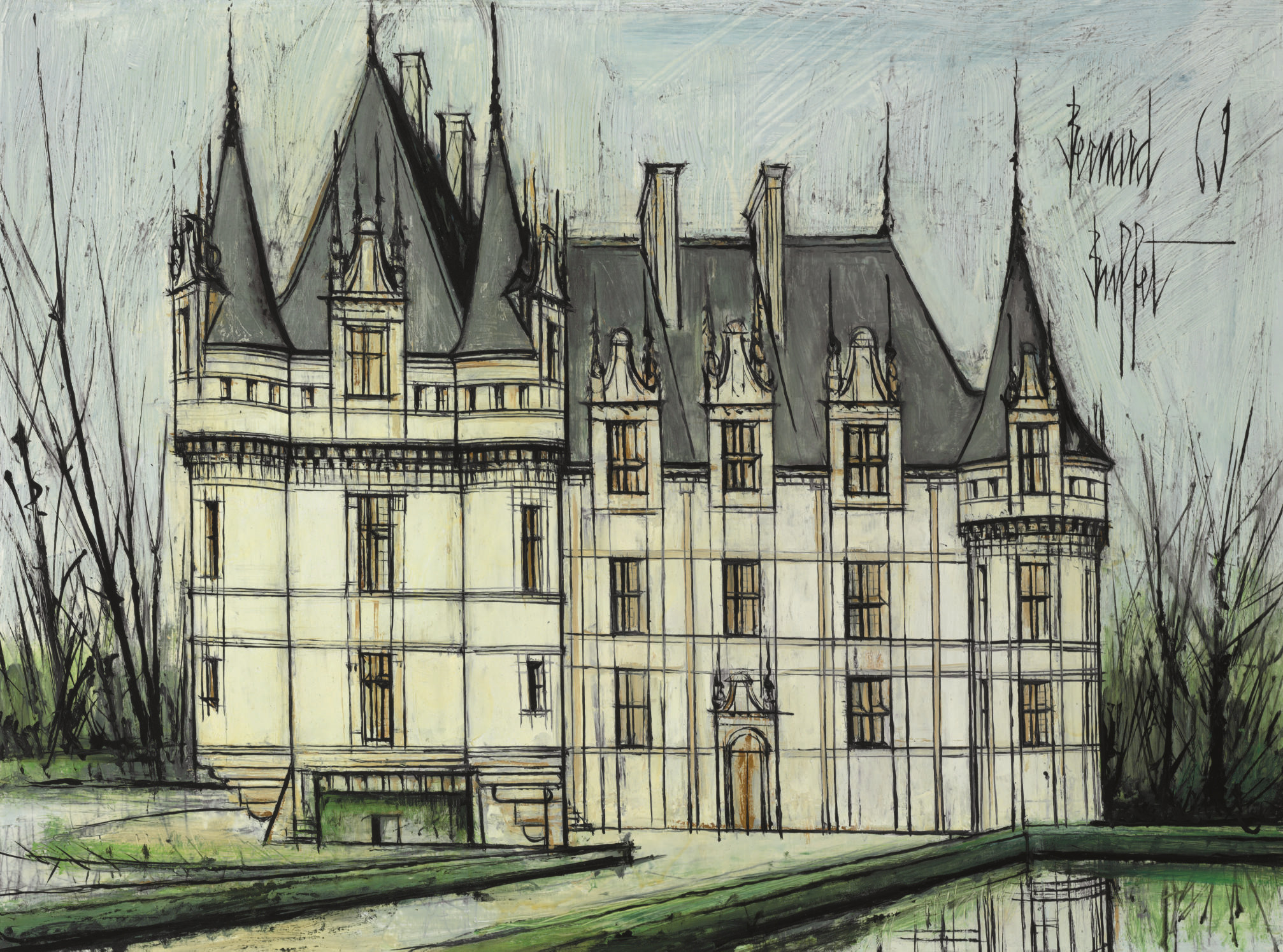 ベルナール・ビュッフェ【Chateau d'Azay-le-Rideau】