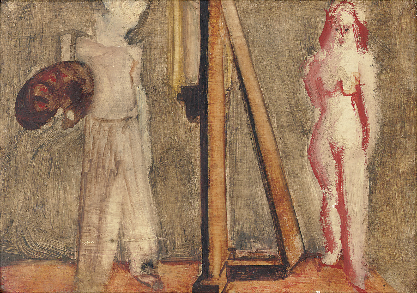 Untitled (Artist and Model) 
