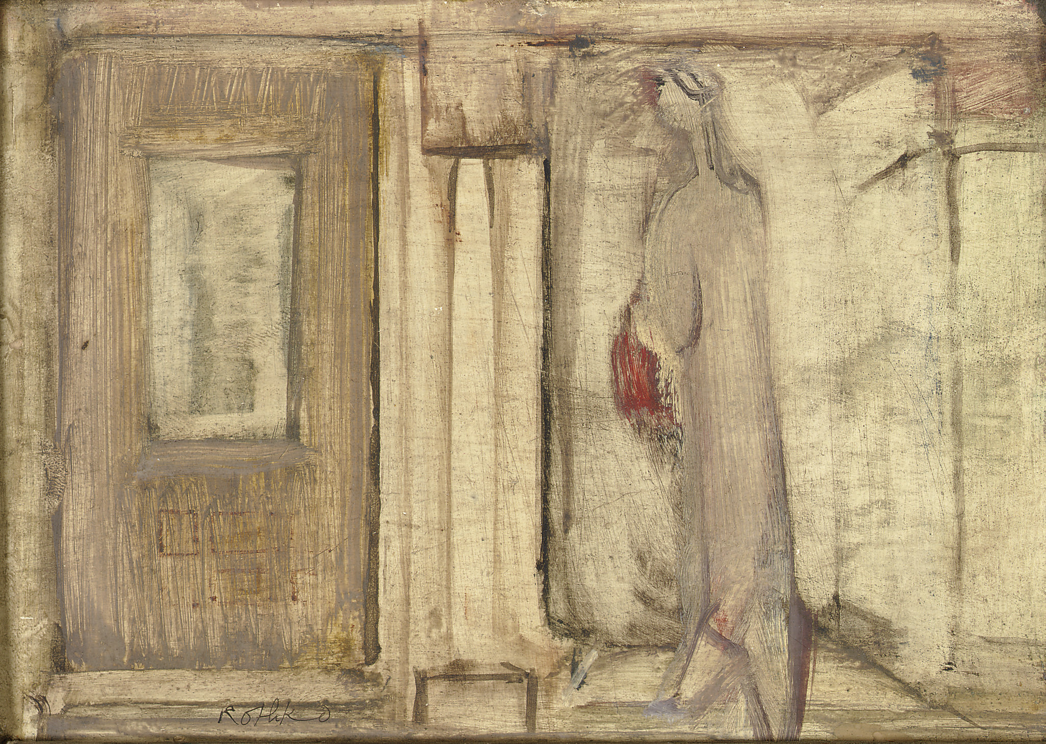 Untitled (Figure and Doorway) 
