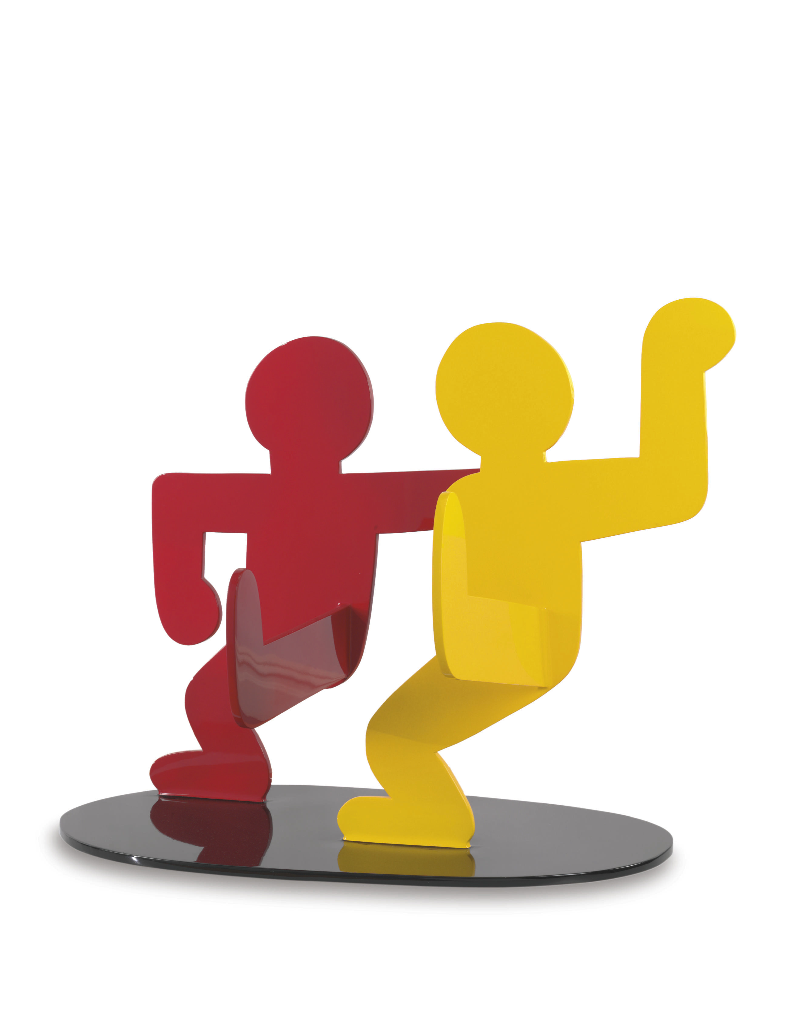 two dancing figures