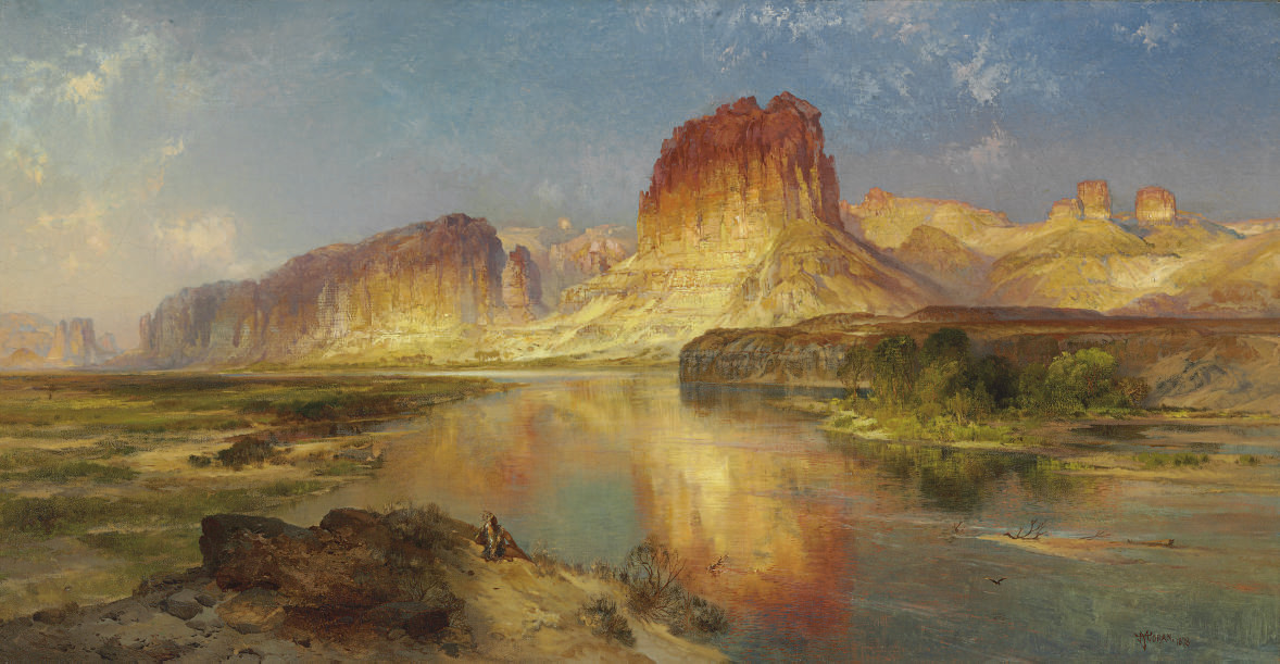 Thomas Moran (18271926) , Green River of Wyoming Christie's