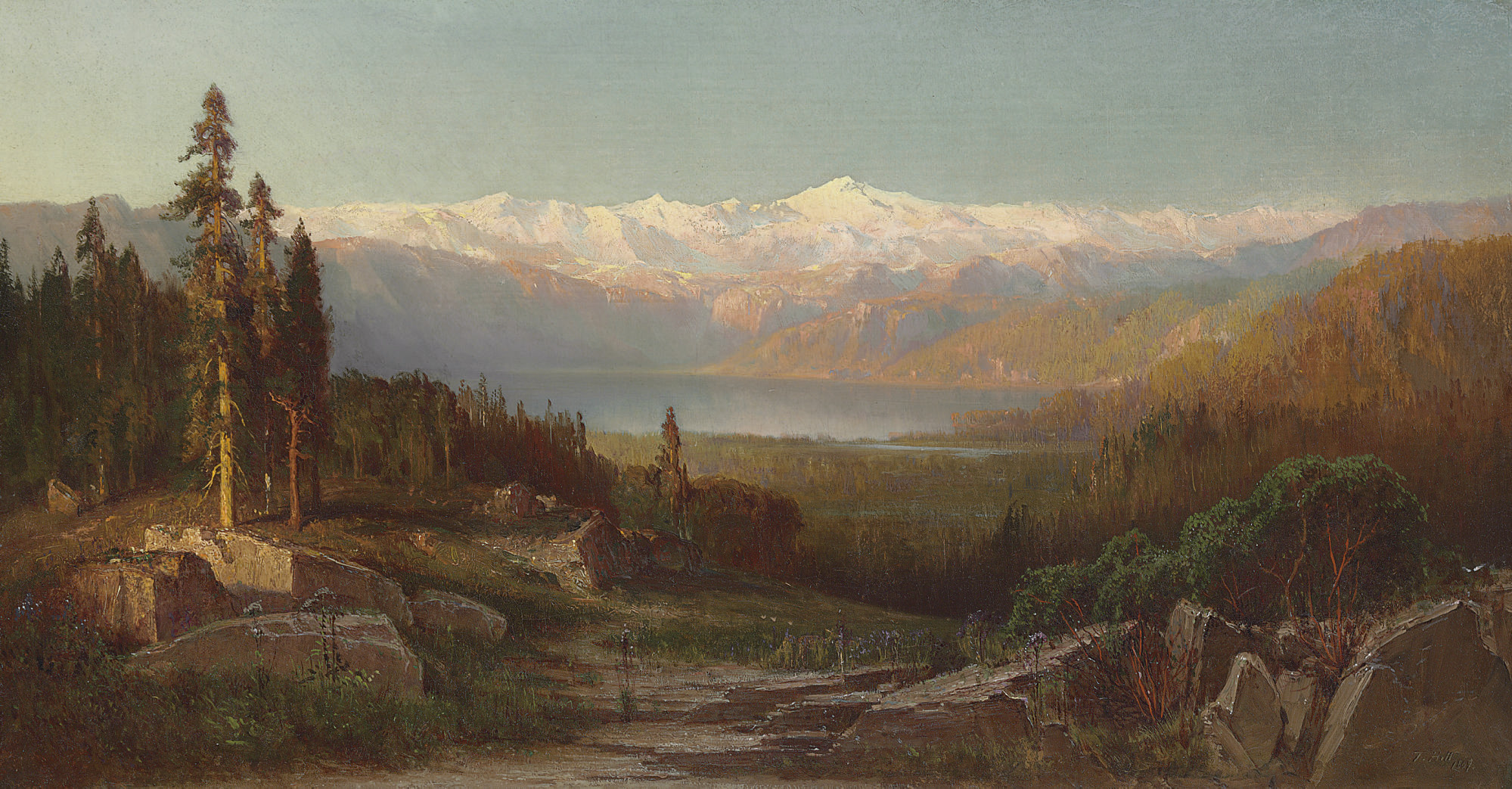 Thomas hill художник картины