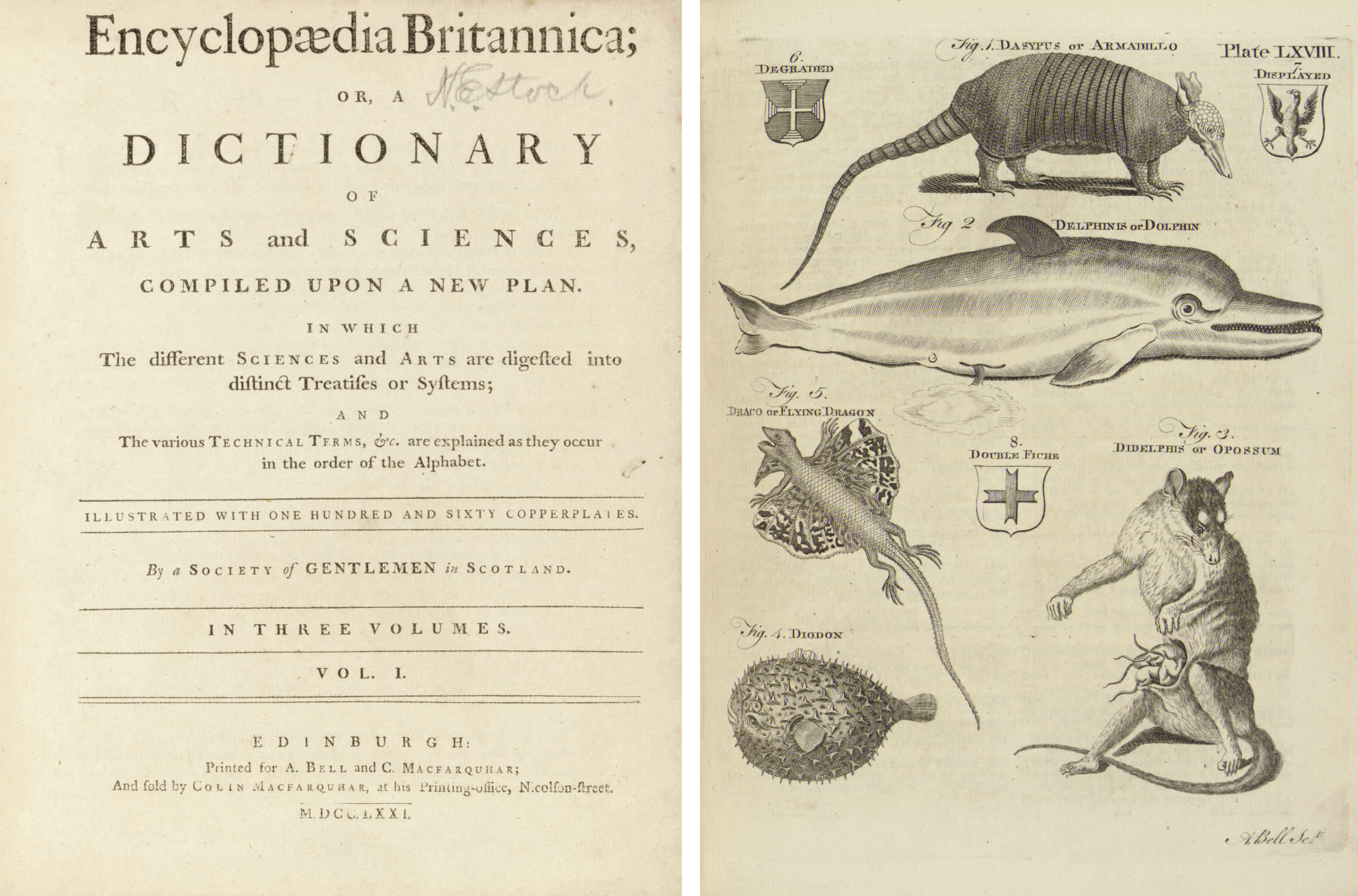 Encyclopaedia Britannica; or, a Dictionary of Arts and Sciences