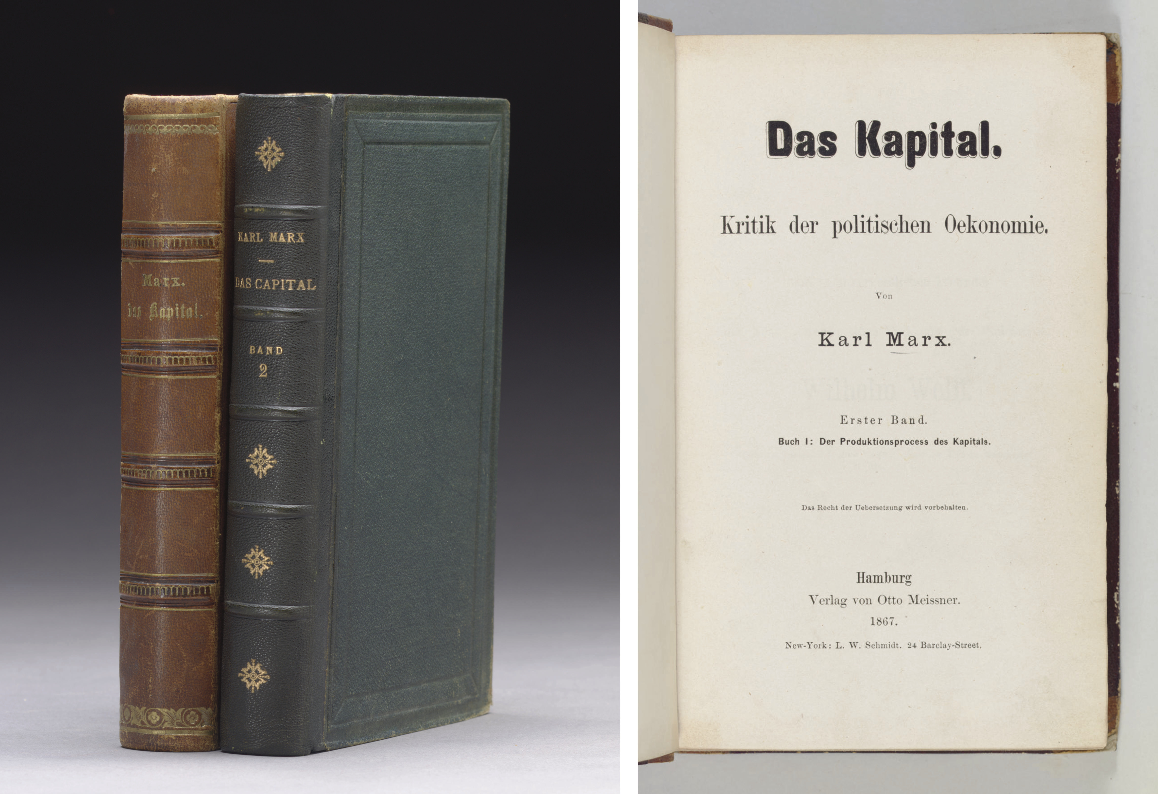 MARX, Karl (18181883). Das Kapital. Kritik der politischen Oekonomie