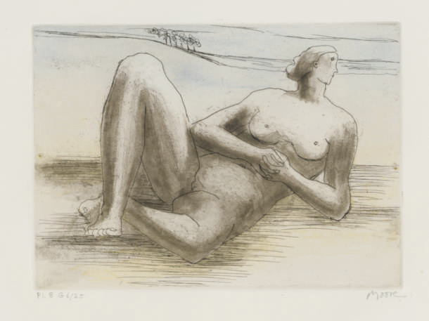 Reclining Figure 8, from The Reclining Figure (C. 479) 
