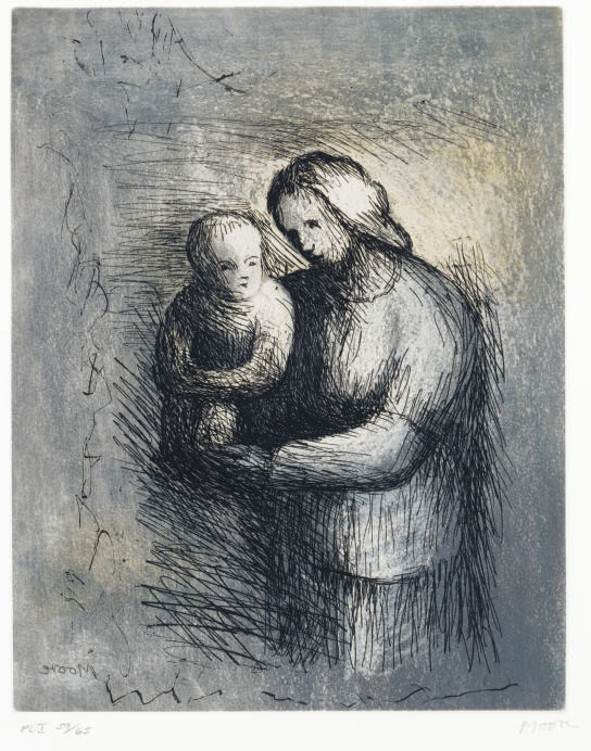 Mother and Child I, from Mother and Child (C. 671) 
