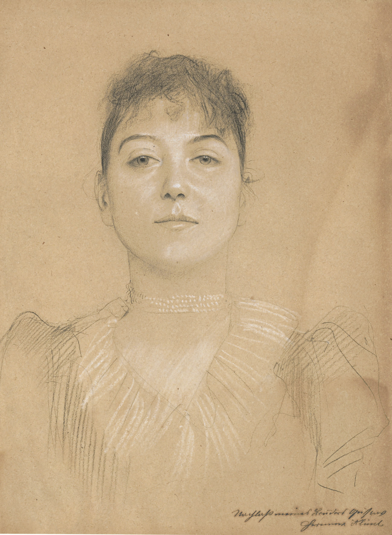 Portrait einer Frau 
