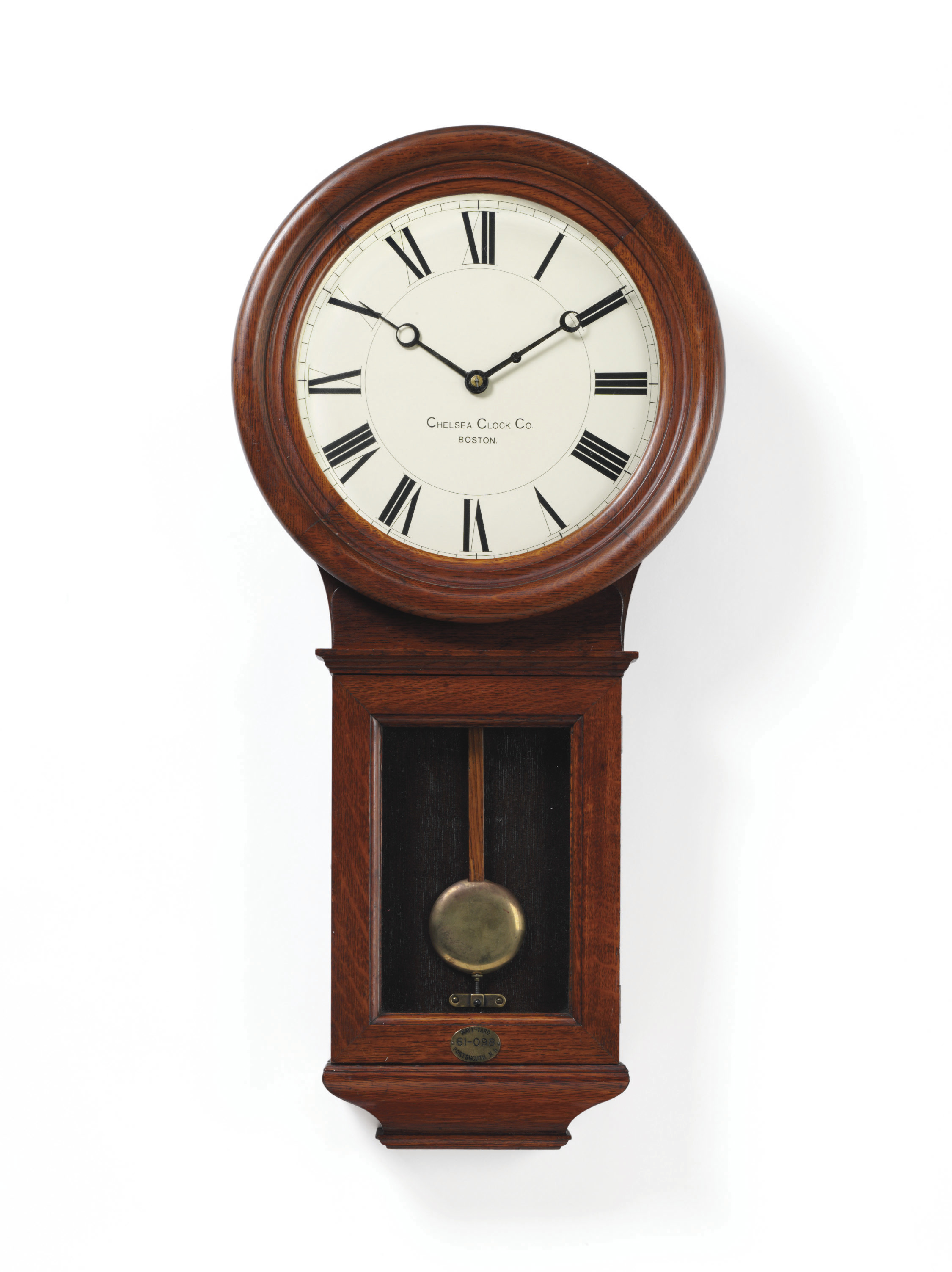 a-pendulum-wall-clock-in-a-mahogany-case
