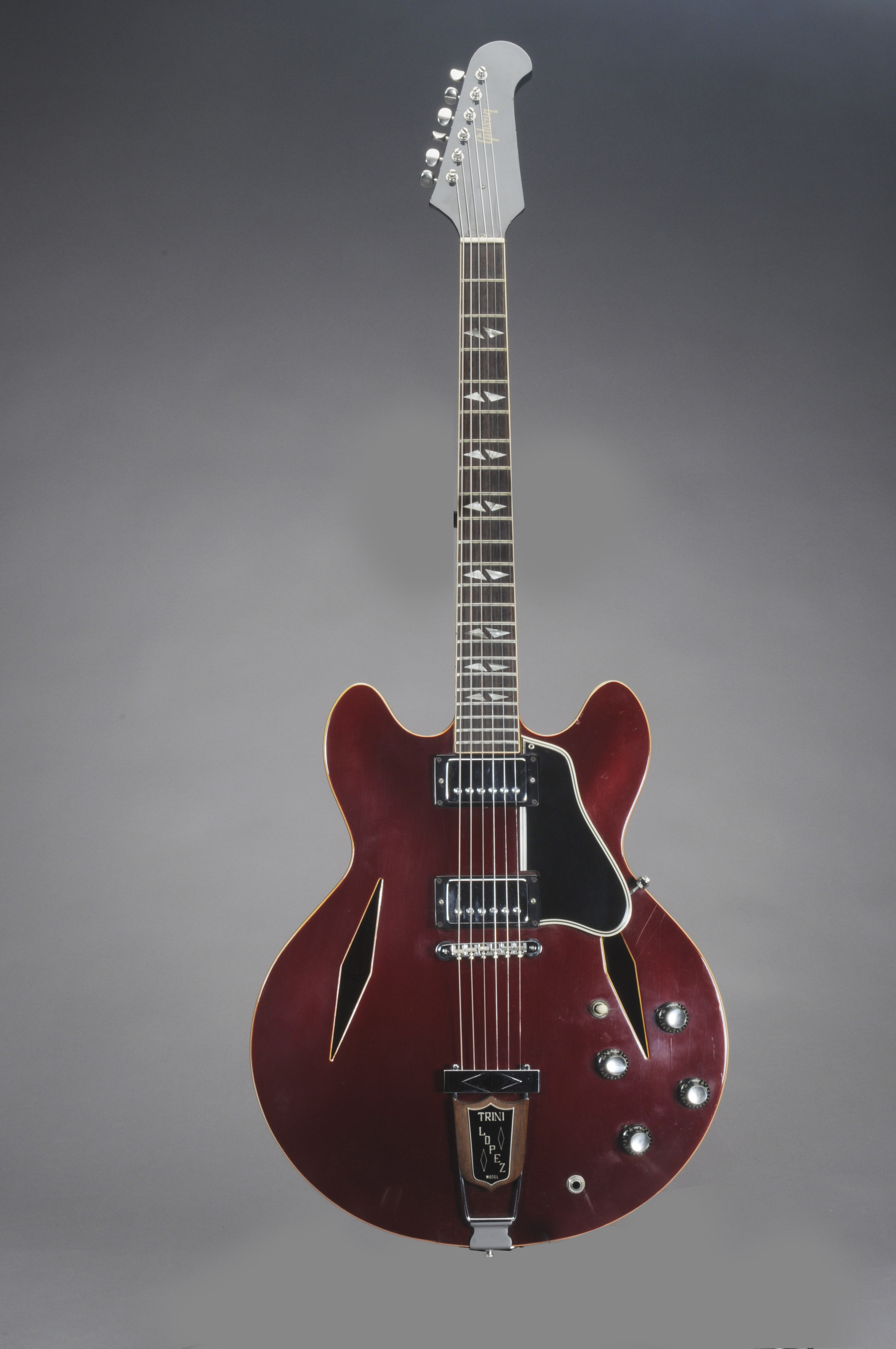 GIBSON INCORPORATED , A HOLLOWBODY ELECTRIC GUITAR, TRINI LOPEZ
