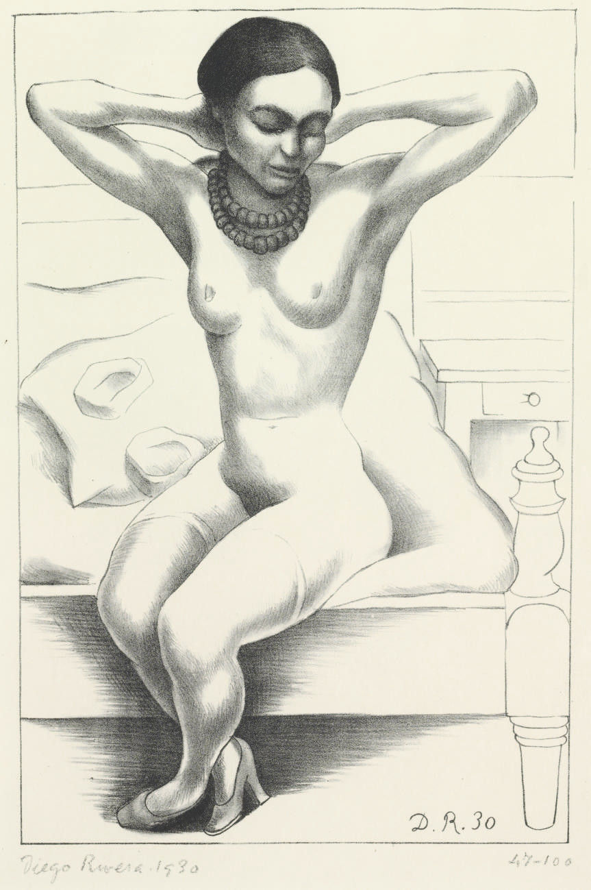 Desnudo de Frida Kahlo (Cortés-Gutiérrez 893) 
