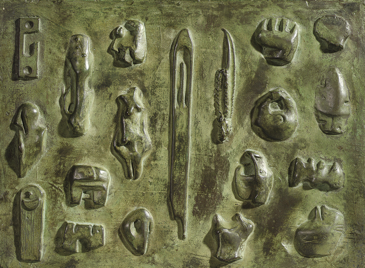 Wall Relief: Maquette No. 6 
