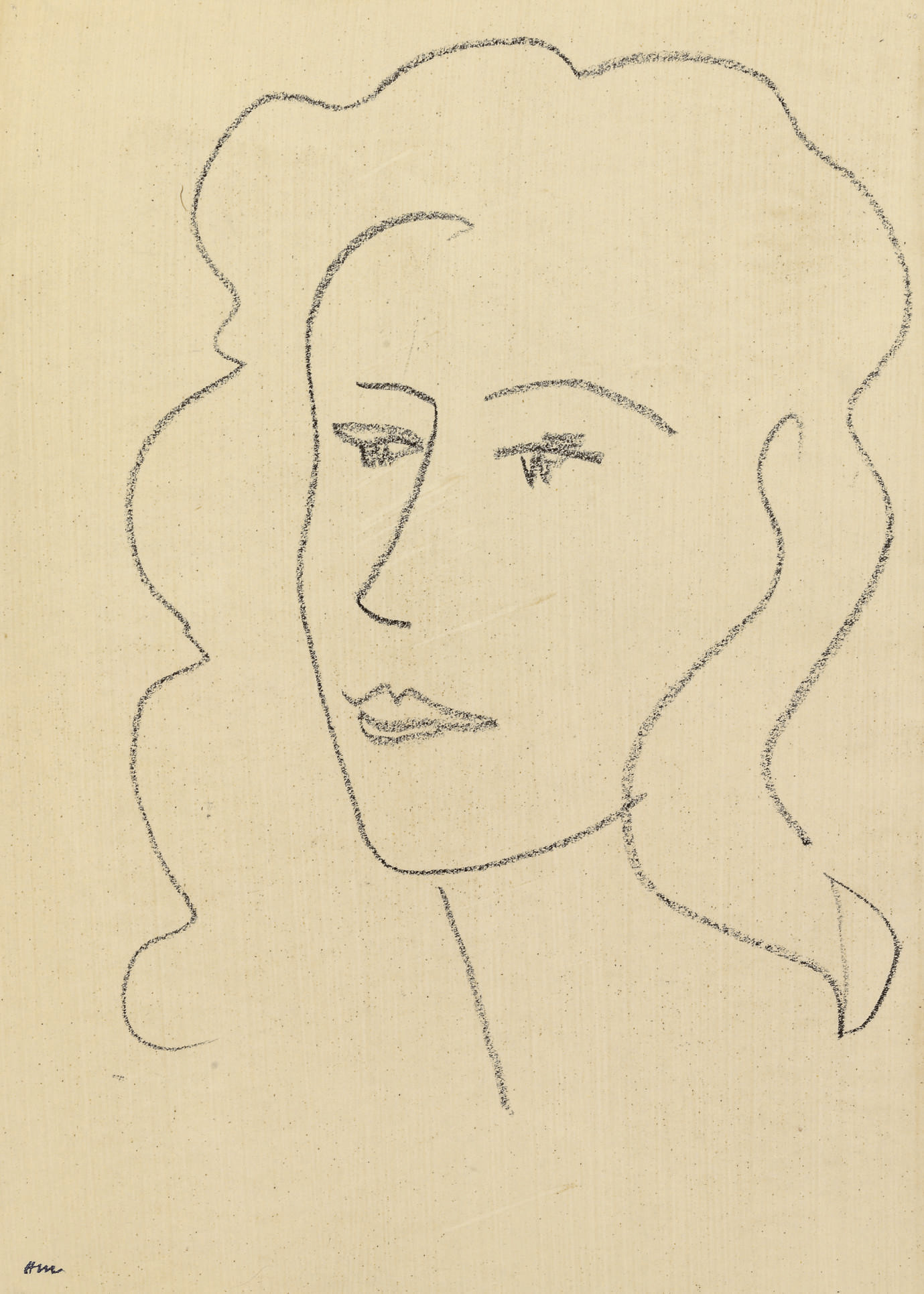 Tête de femme 
