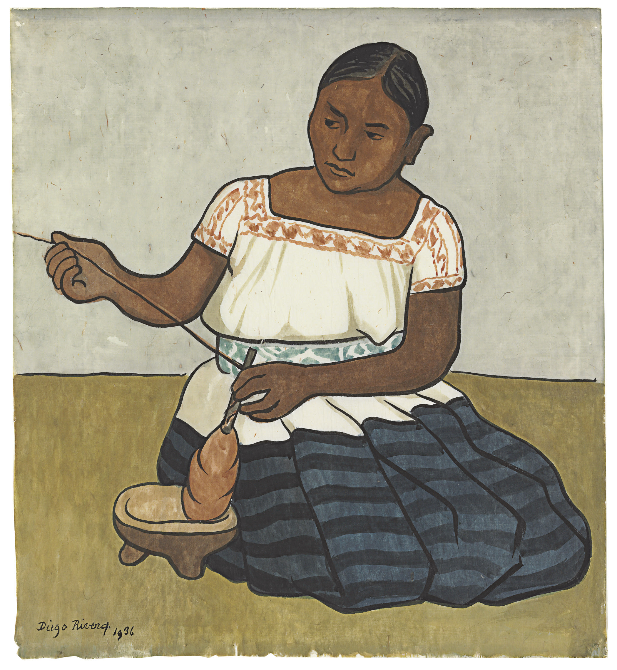 Luz hilando 
