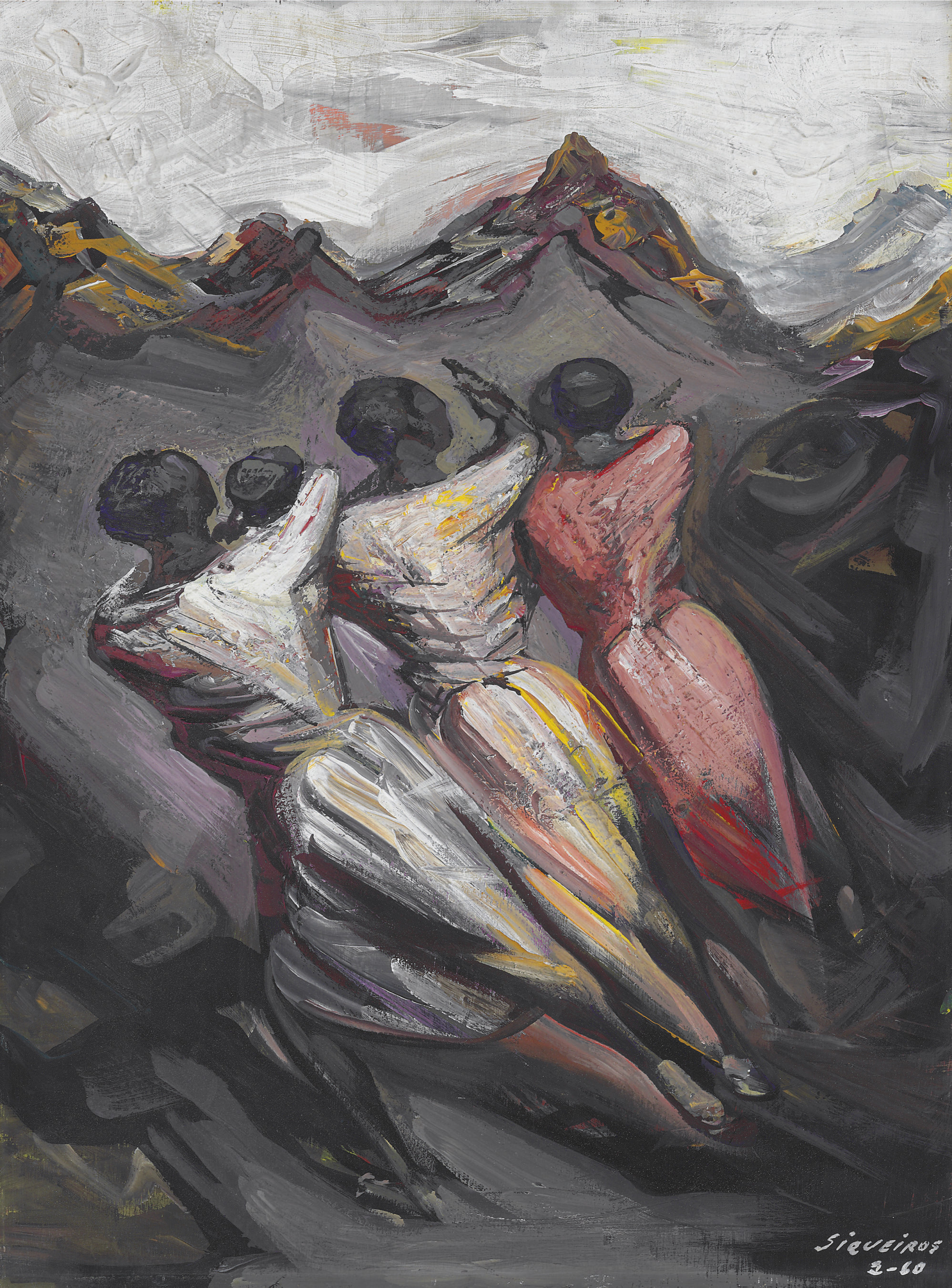 Давид альфаро сикейрос картины