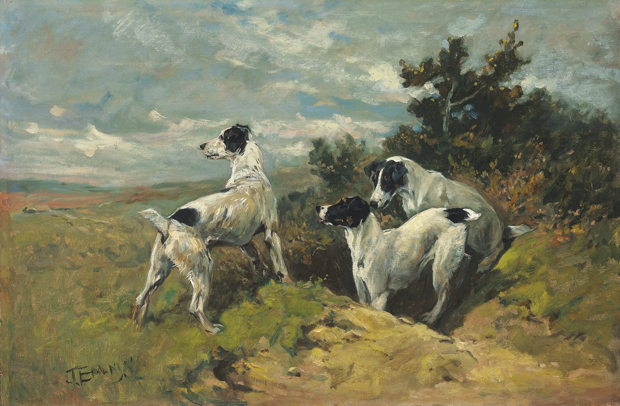john emms dog paintings