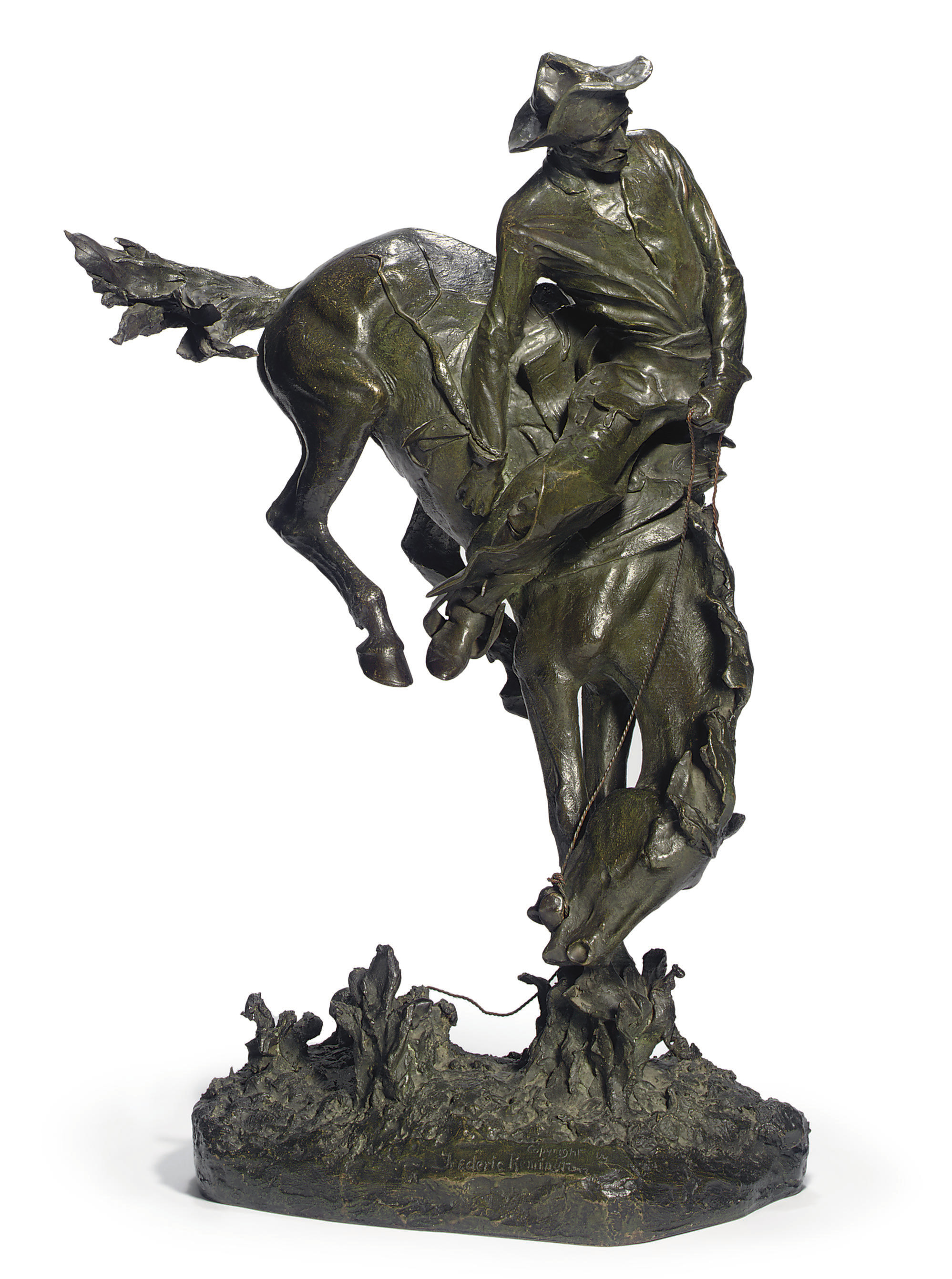 Frederic Remington (1861-1909) , 'The Outlaw' | Christie's