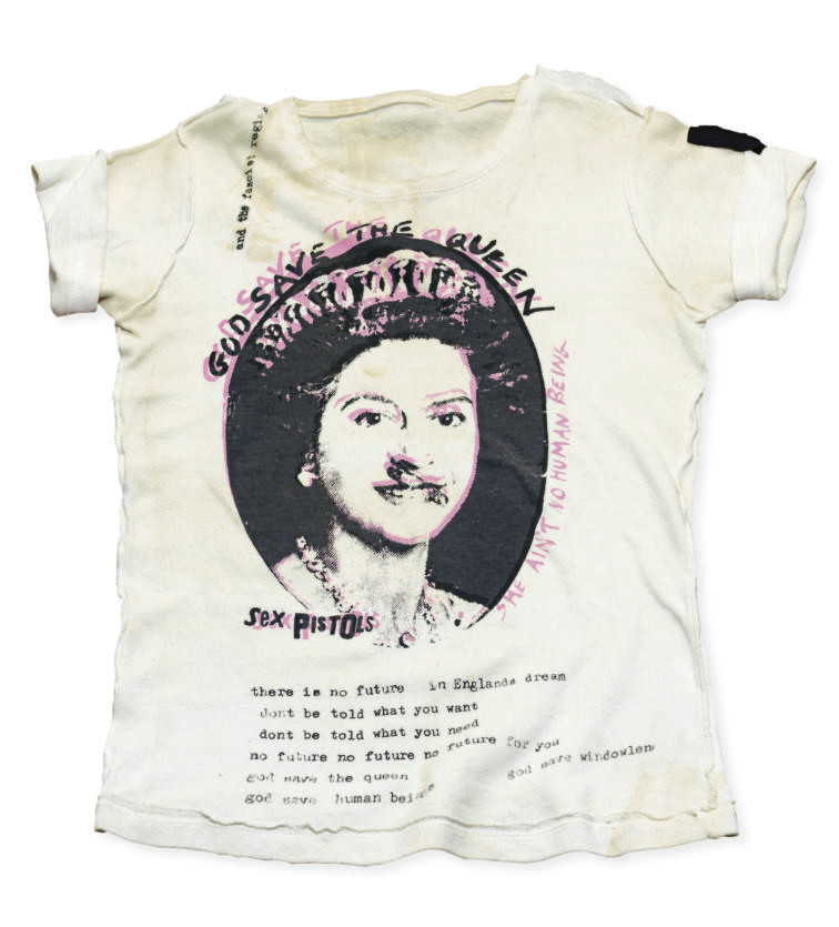 God Save The Queen T Shirt Christies 