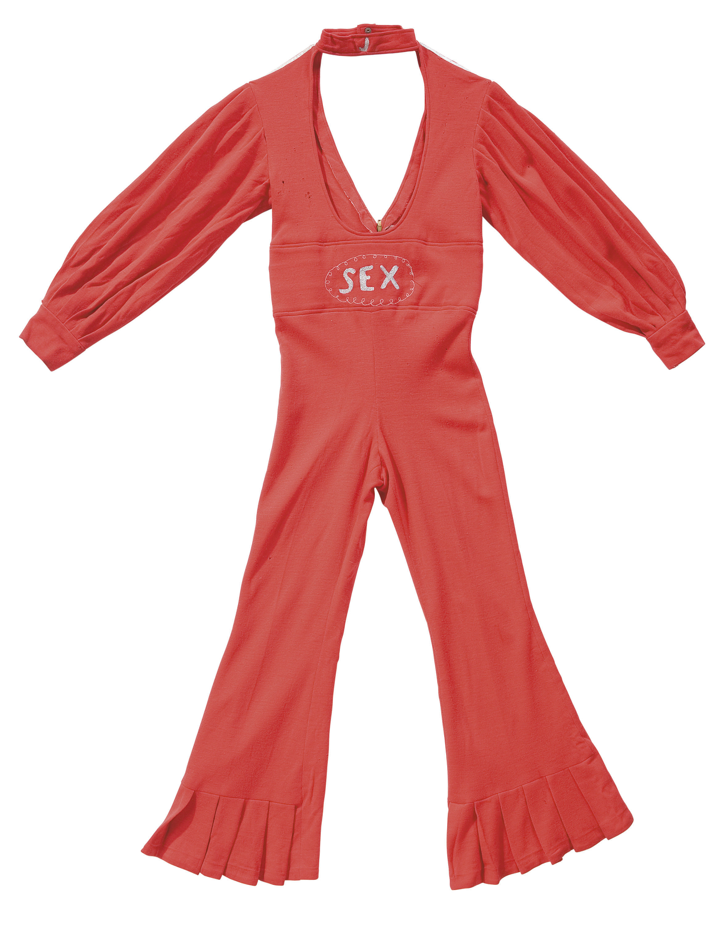 Red "SEX" Jumpsuit Christie's