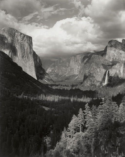 ANSEL ADAMS (1902-1984) , Clouds, Yosemite Valley, 1945 | Christie's