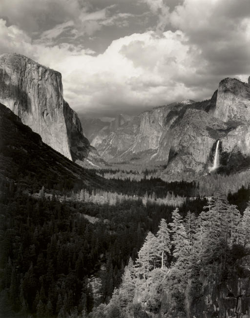 ANSEL ADAMS (19021984) , Thunderstorm, Yosemite Valley
