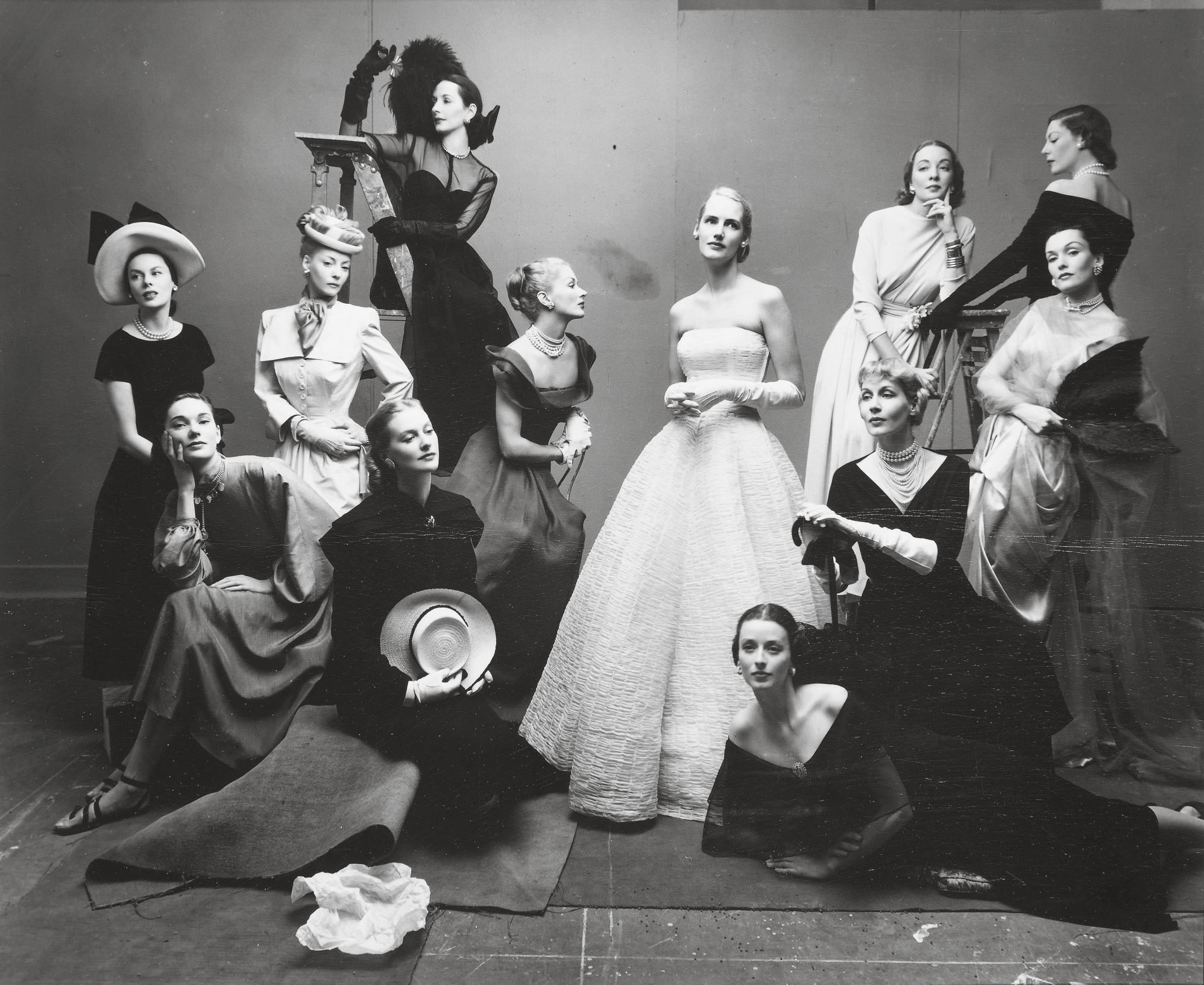 IRVING PENN (B. 1917) , Twelve of the Most Photographed