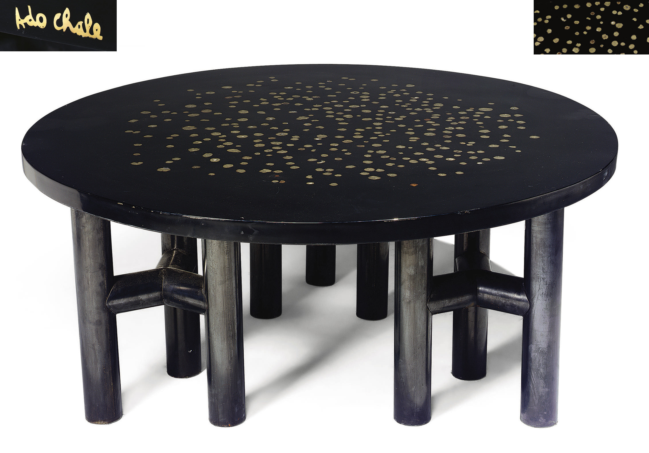 ADO CHALE (NE EN 1928) , TABLE DE SALLE A MANGER, VERS ...