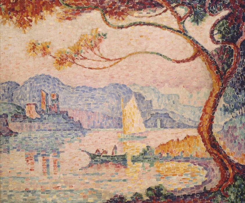 PAUL SIGNAC (1863-1935) , Antibes. Petit port de Bacon | Christie's