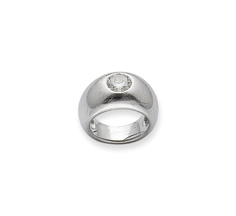 BAGUE SOLITAIRE DIAMANT, PAR MAUBOUSSIN | Christies BAGUE SOLITAIRE DIAMANT, PAR MAUBOUSSIN  | Christies