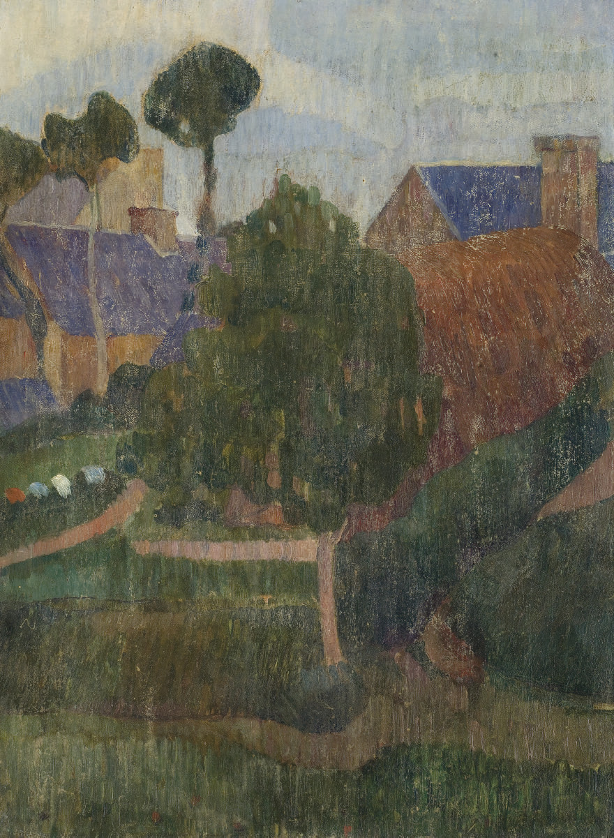 PIERRE BONNARD (1867-1947) , La terrasse sur la Seine, Vernon