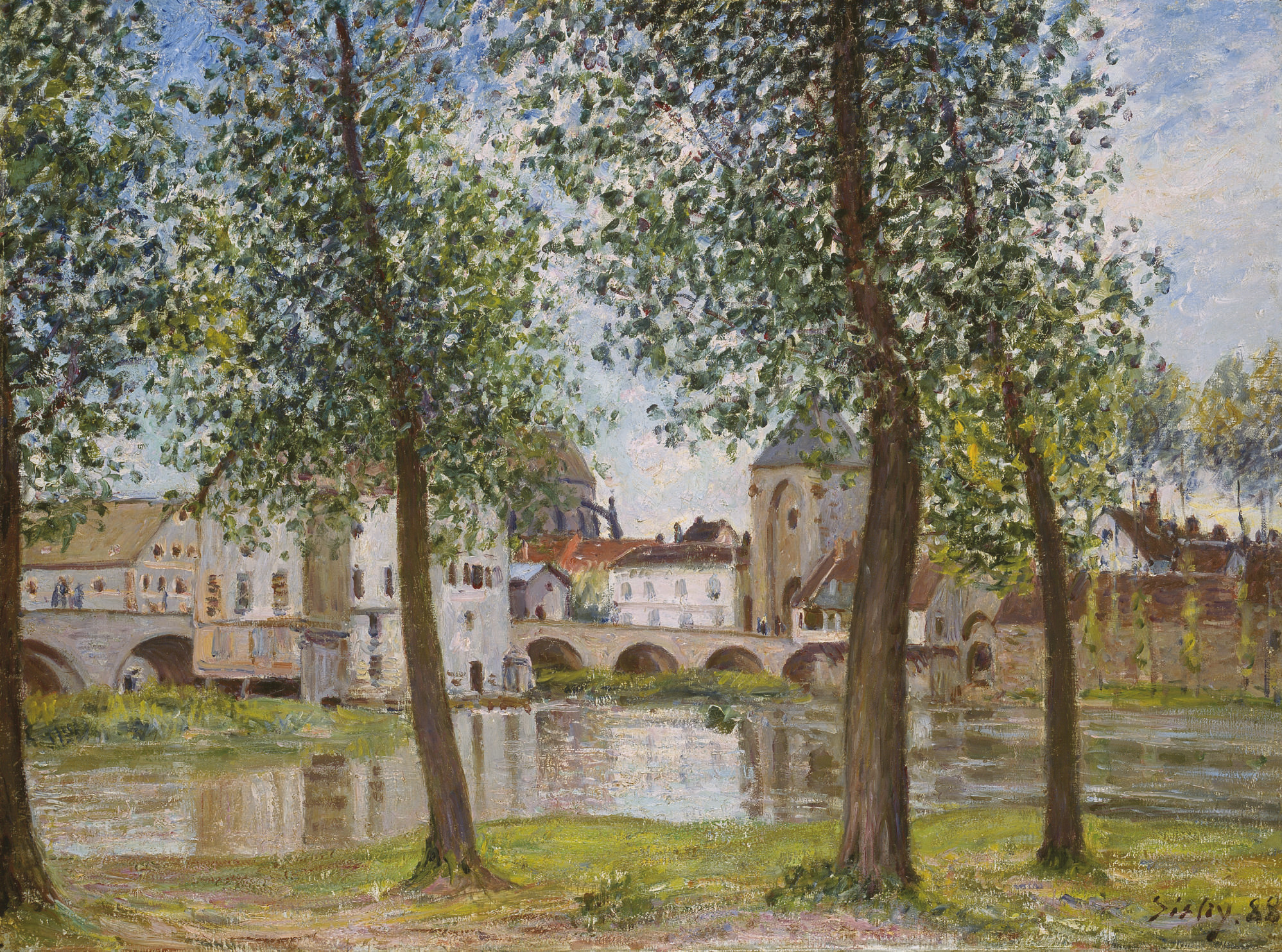 ALFRED SISLEY (1839-1899) , Pont de Moret-sur-Loing | Christie's