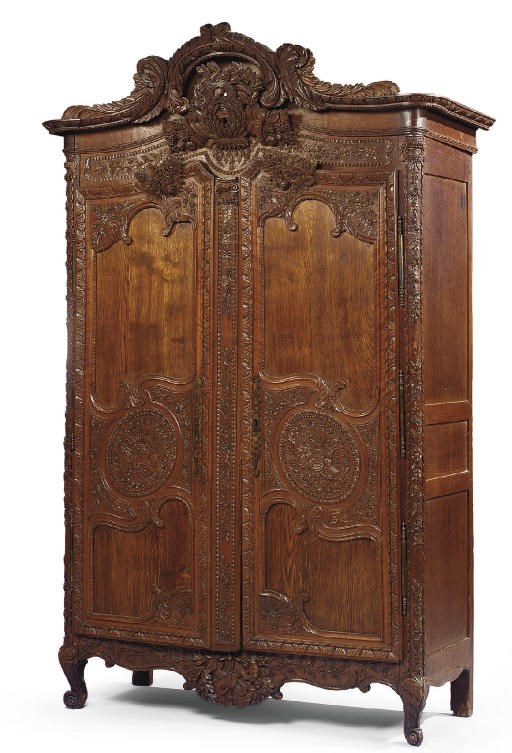 ARMOIRE DE MARIAGE NORMANDE DU XIXE SIECLE Christie's