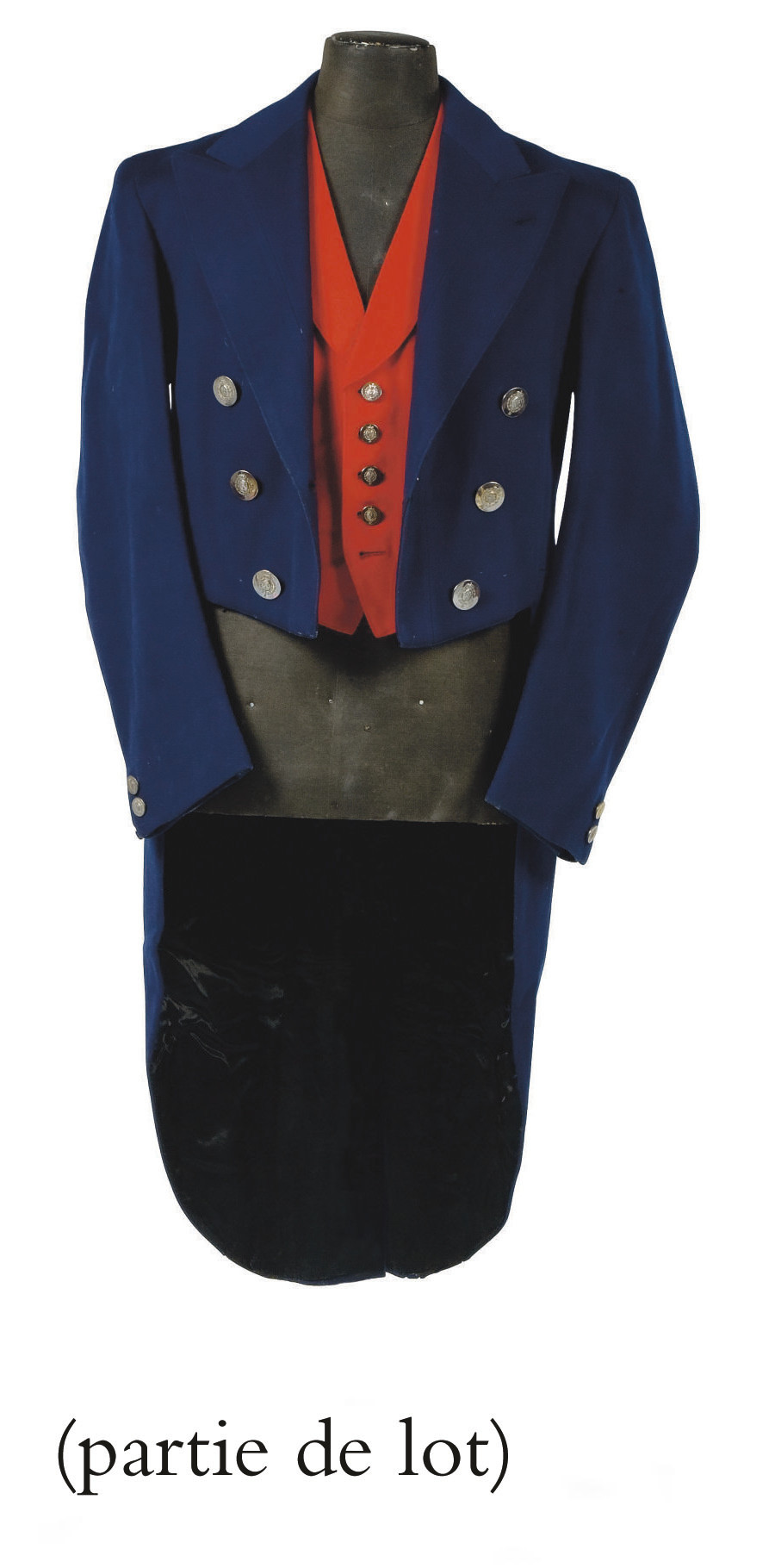 TROIS LIVREES DE VALET DE PIED , DEBUT DES ANNEES 1950 Christie's