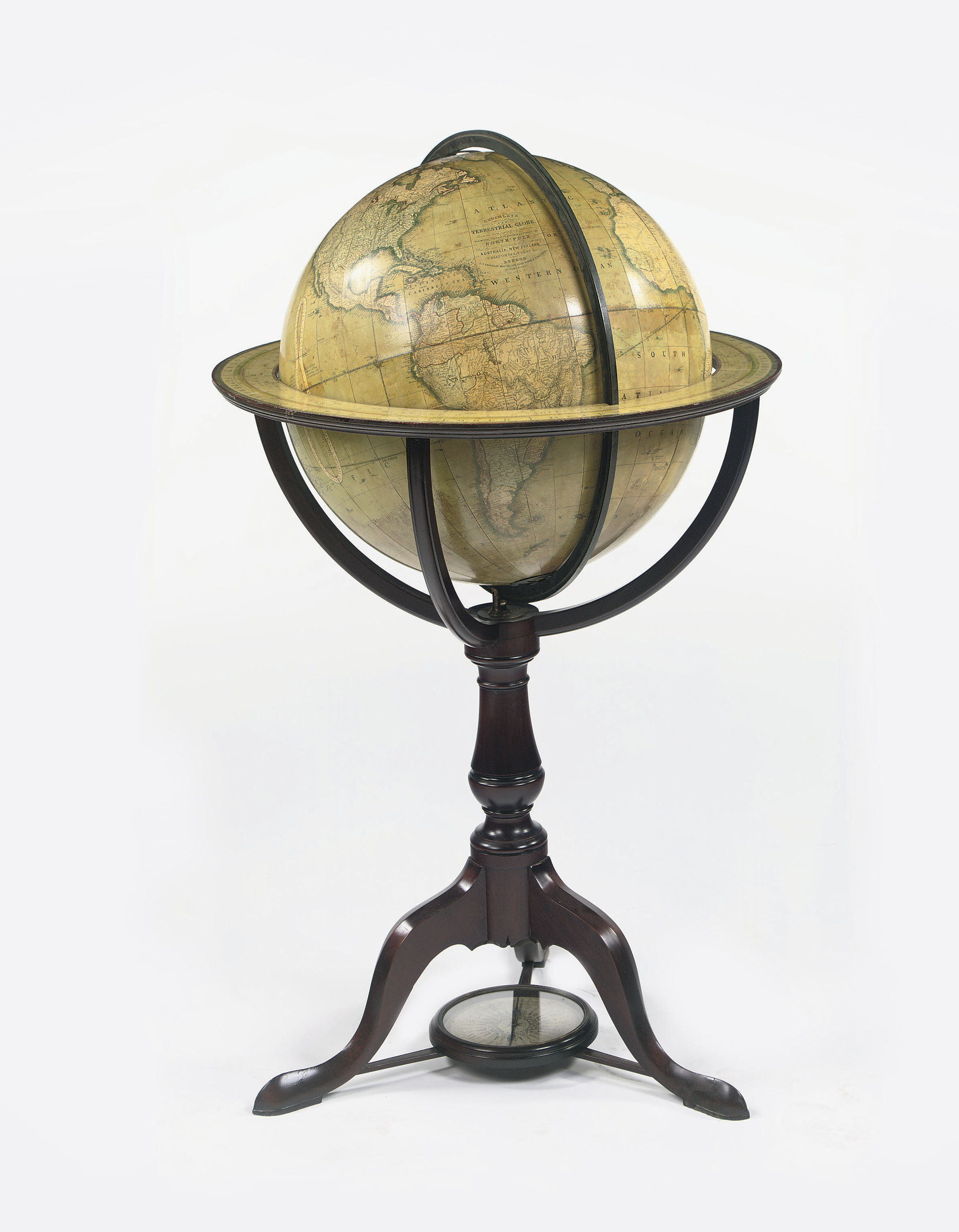 A REGENCY 15-INCH CELESTIAL LIBRARY GLOBE , J. & W. CARY, LONDON