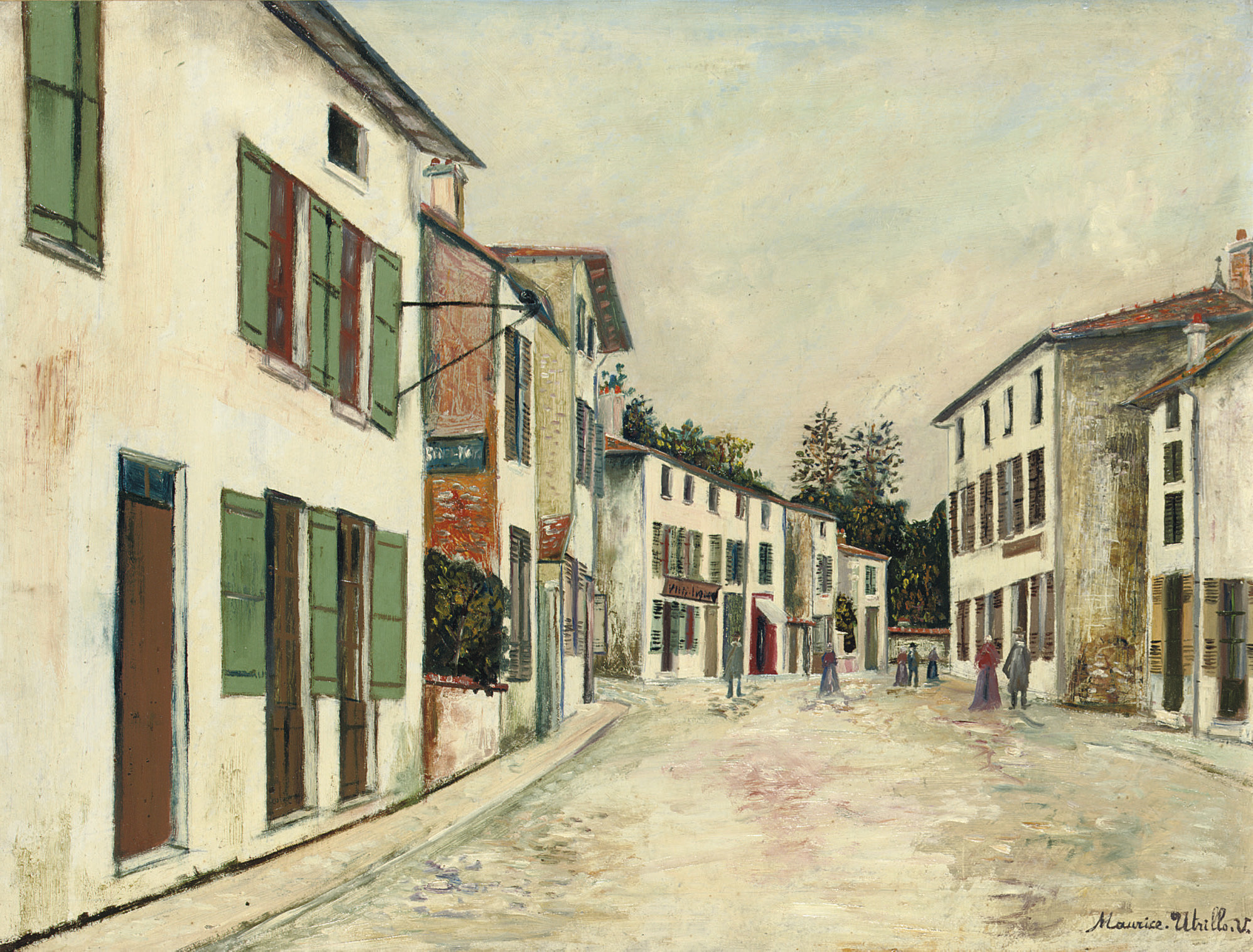 Photographie de MAURICE UTRILLO 1946