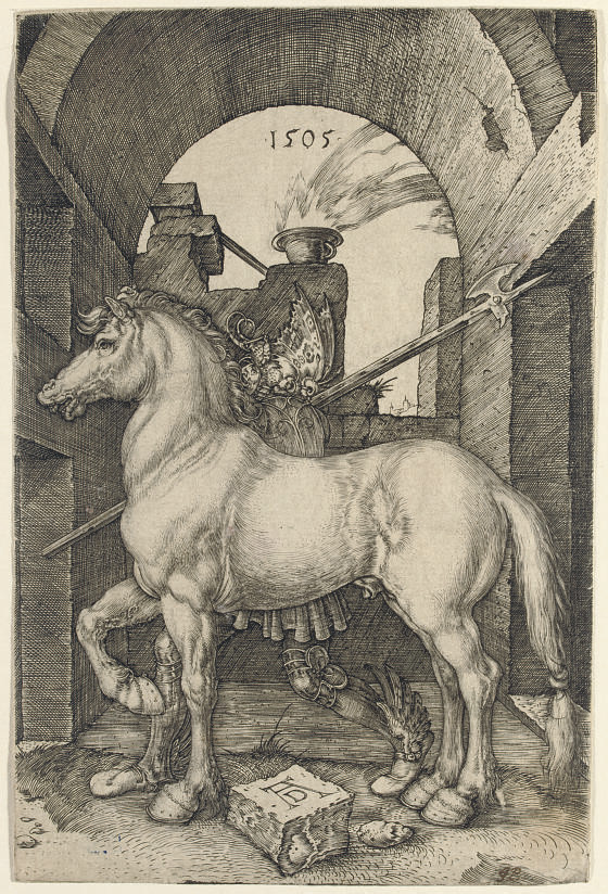 The Small Horse (B. 96; M., Holl. 93; S.M.S. 42) 
