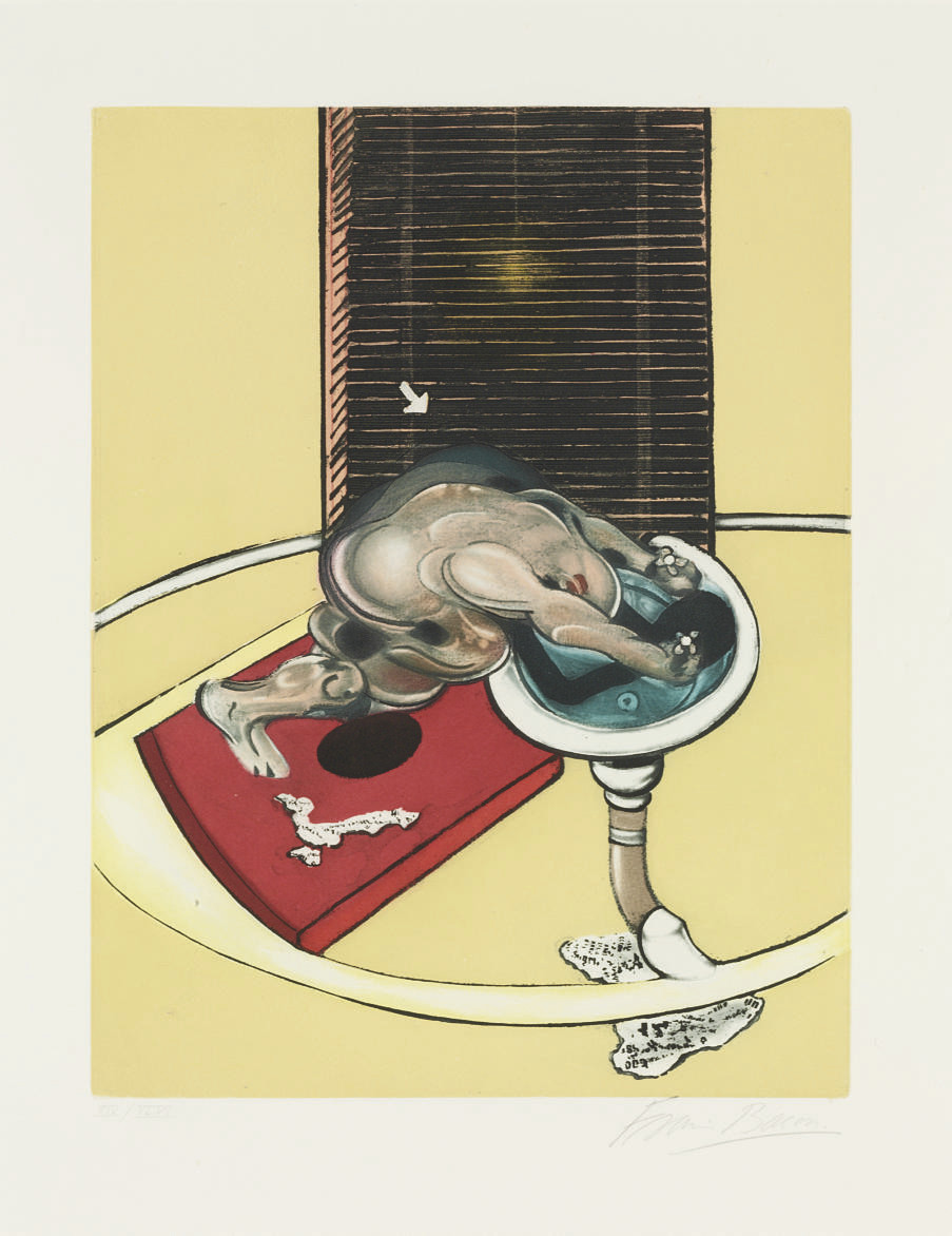 Figure at a Washbasin, from Requiem pour la Fin des Temps 
