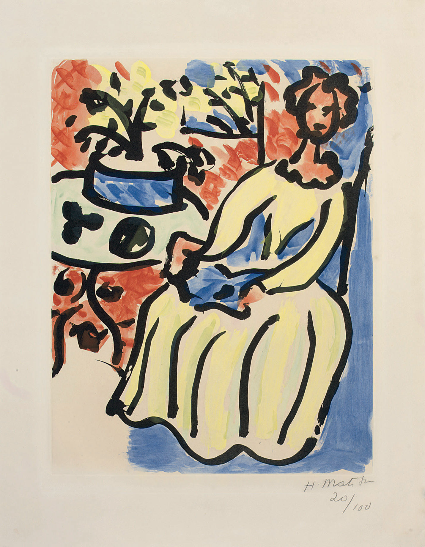 Анри Матисса (1869-1954) «Пеон»