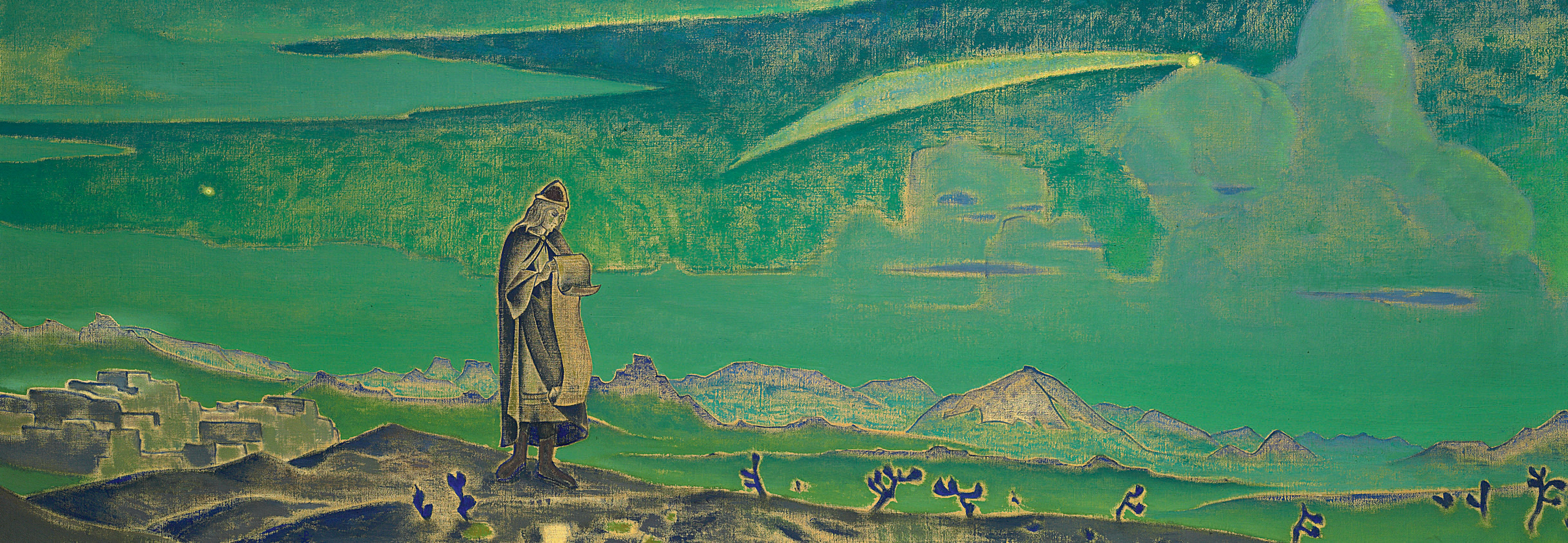 Nicholas Roerich 1874 1947 Legend From The Series Messiah