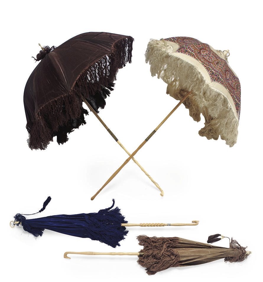 FOUR VICTORIAN PARASOLS , CIRCA 1860 Christie's