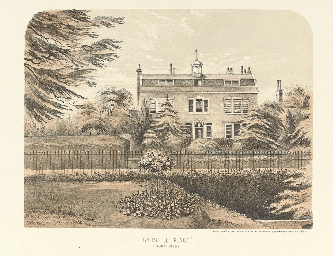 [GAD'S HILL PLACE]. Higham, near Rochester. Kent. A very valuable and