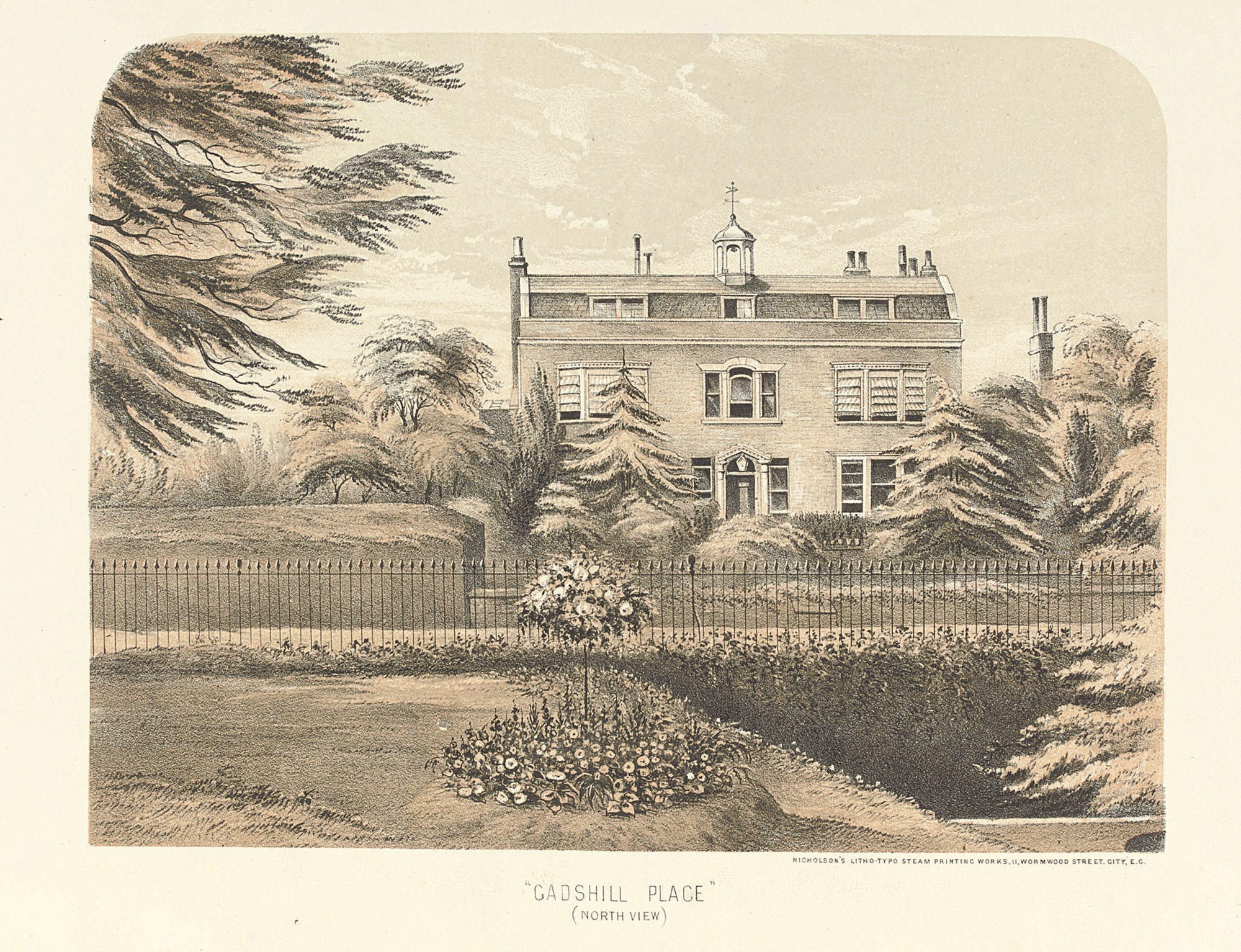 [GAD'S HILL PLACE]. Higham, near Rochester. Kent. A very valuable and ...