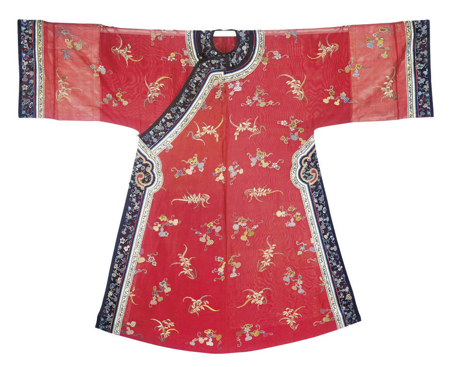 A MANCHU STYLE SUMMER WEDDING ROBE
